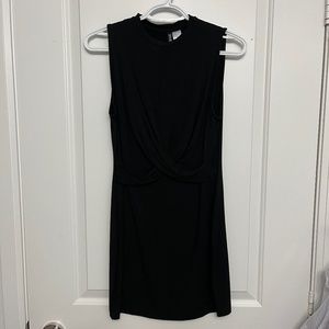 H&M Black Wrap Dress